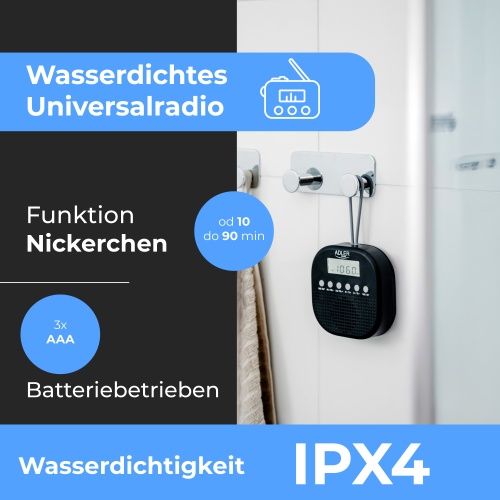 AD 1912 Radio FM wodoodporne - IPX4 - obrazek 12