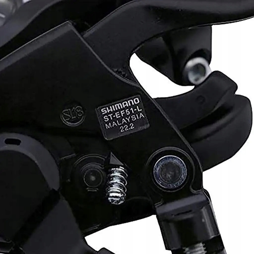 Komplet KLAMKOMANETKI Shimano ST-EF51-7 Altus 3x7 dźwignie zmiany biegów do roweru - obrazek 2