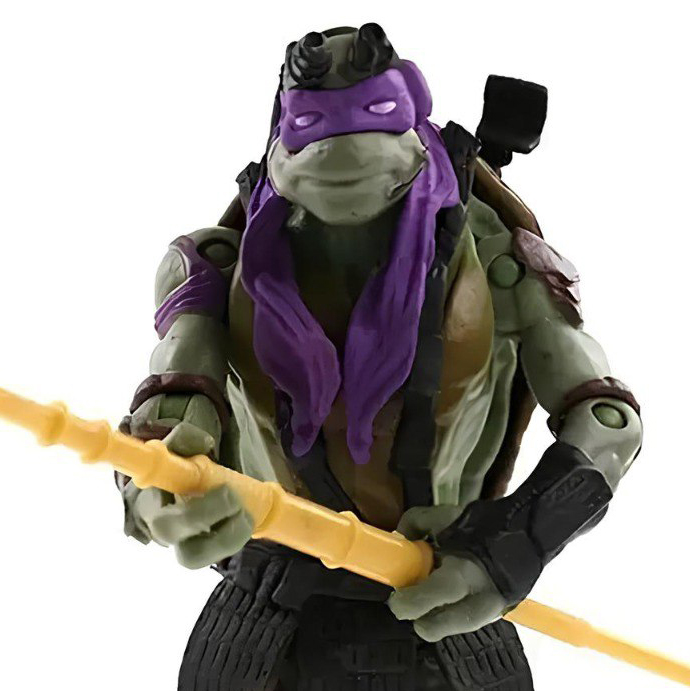Ninja Turtles figurka Donatello 15 cm kolekcjonerska dla dzieci - obrazek 2