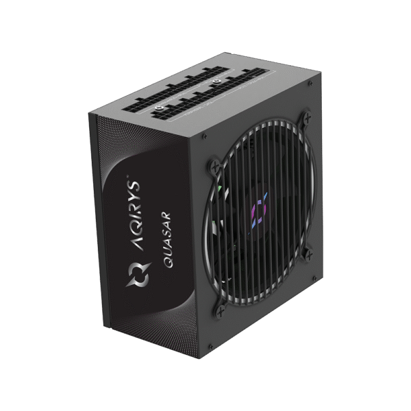 AQIRYS Zasilacz ATX / 80 Plus Platinum Certified QUASAR 1200W PCIe 5.0 8YW black - obrazek 2