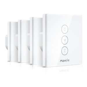 Używany Przełącznik do żaluzji WiFi IP20 600W 240V Maxcio inteligentny sterownik rolet