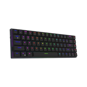 AQIRYS Klawiatura mechaniczna 65%/68 klawiszy Dual Mode: Wirelles&BT+Wired AGENA black