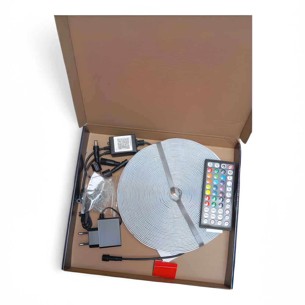 Taśma LED RGB 30 m IP68 wodoodporna na zewnątrz z pilotem i sterowaniem Bluetooth - obrazek 8