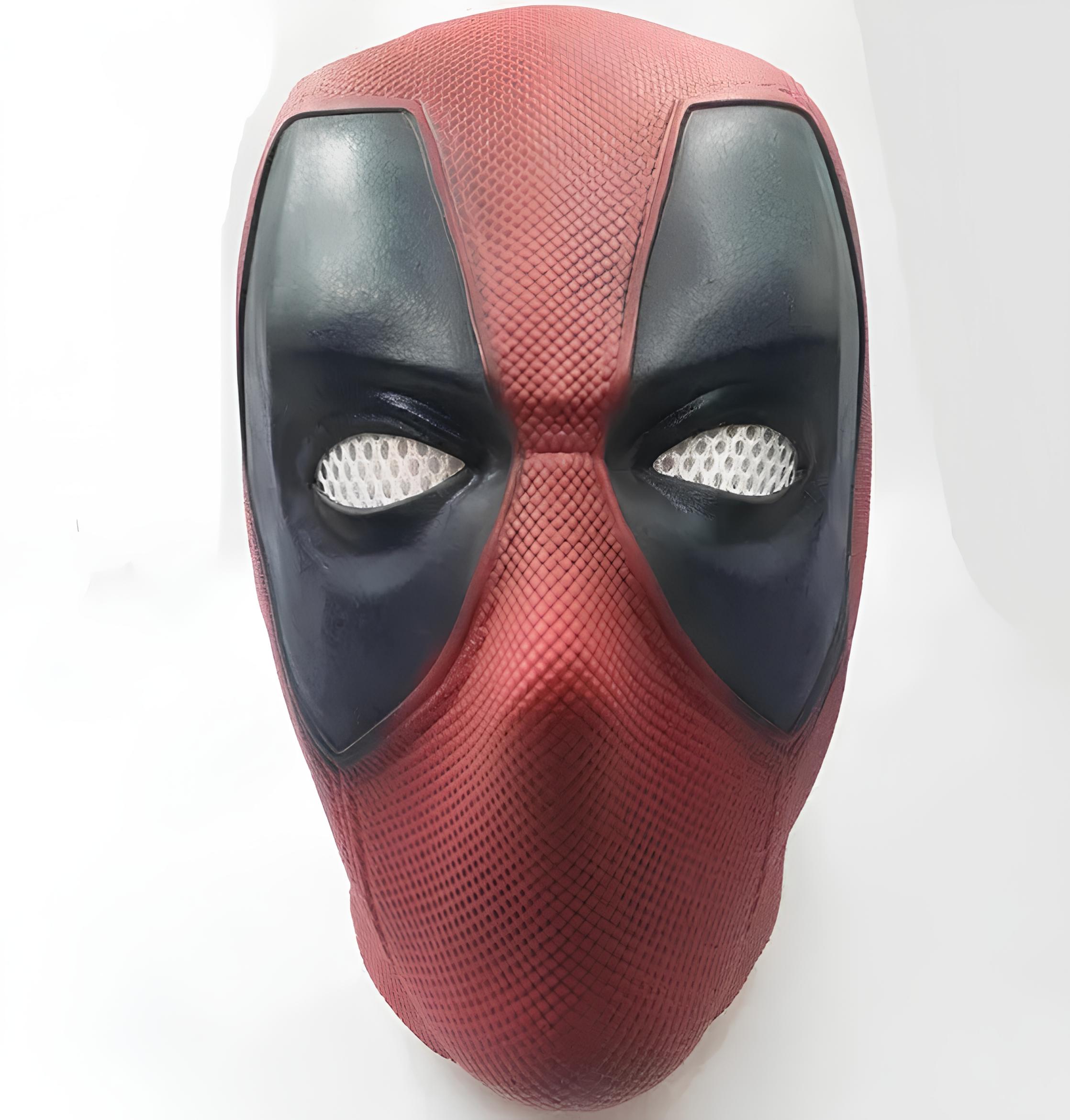 Maska na twarz Deadpool przebieranie cosplay elastyczna maska z materiału do stroju superbohatera Dead pool - obrazek 5