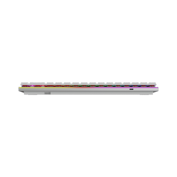 AQIRYS Klawiatura mechaniczna 65%/68 klawiszy Dual Mode: Wirelles&BT+Wired AGENA white - obrazek 12