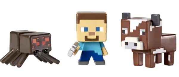 Zestaw mini figurek Minecraft 12 szt kultowe postacie z gry Minecraft w kompaktowej formie dla dzieci i kolekcjonerów - obrazek 2
