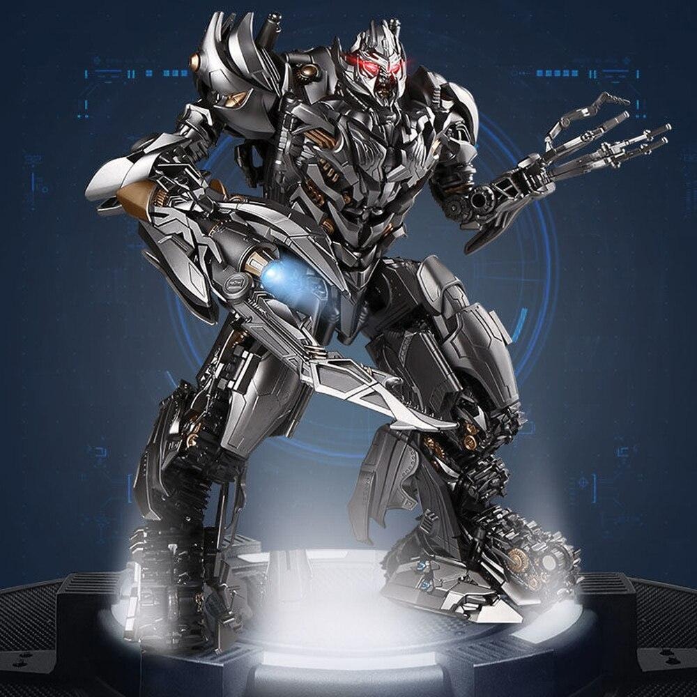 Figurka robota czołg 35 cm futurystyczna figurka z ruchomymi elementami dla kolekcjonerów i dzieci - obrazek 3