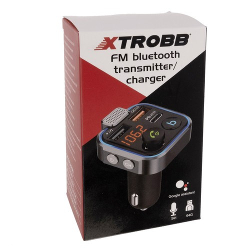Transmiter/ ładowarka bluetooth FM Xtrobb 22355 - obrazek 2