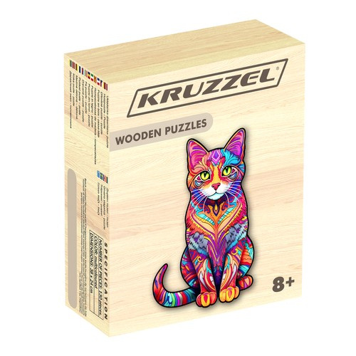 Układanka drewniana- puzzle Kruzzel 22878 - obrazek 3