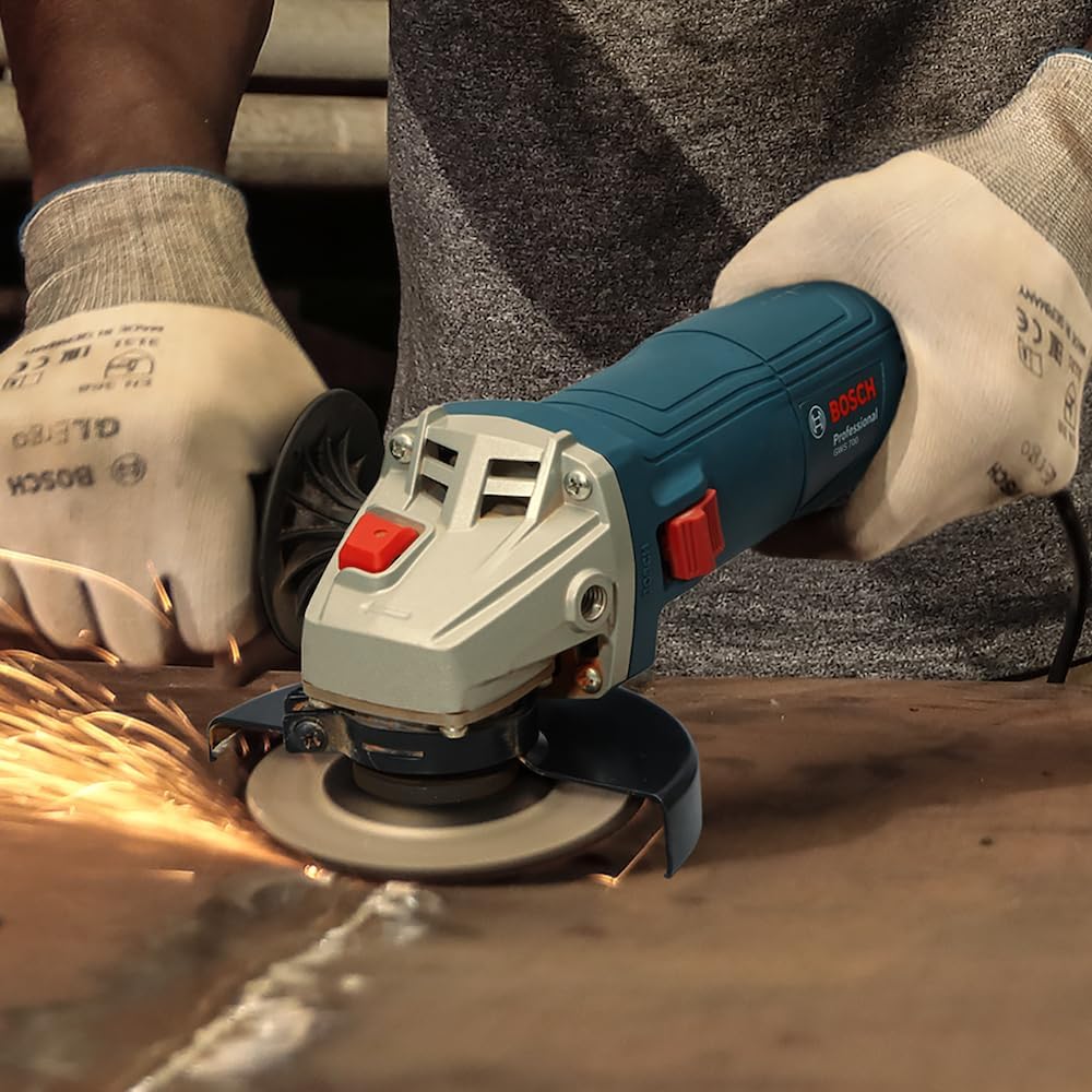 Szlifierka Bosch GWS 700 710W 127V niebieska mocna i niezawodna - obrazek 7
