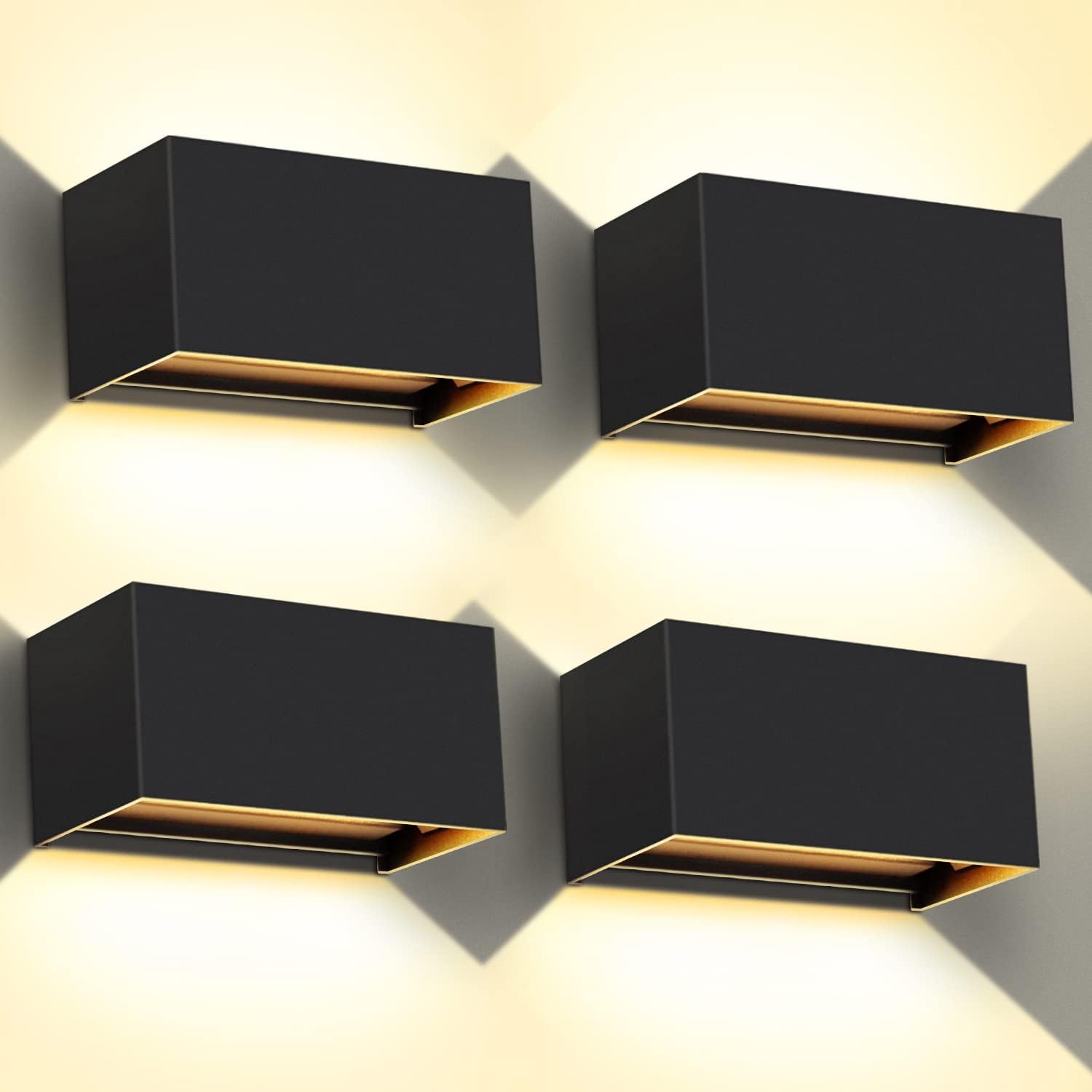 UŻYWANA Lampa Kingwen 4 x LED 20W, regulowany kąt, ciepła biała 3000K, IP65