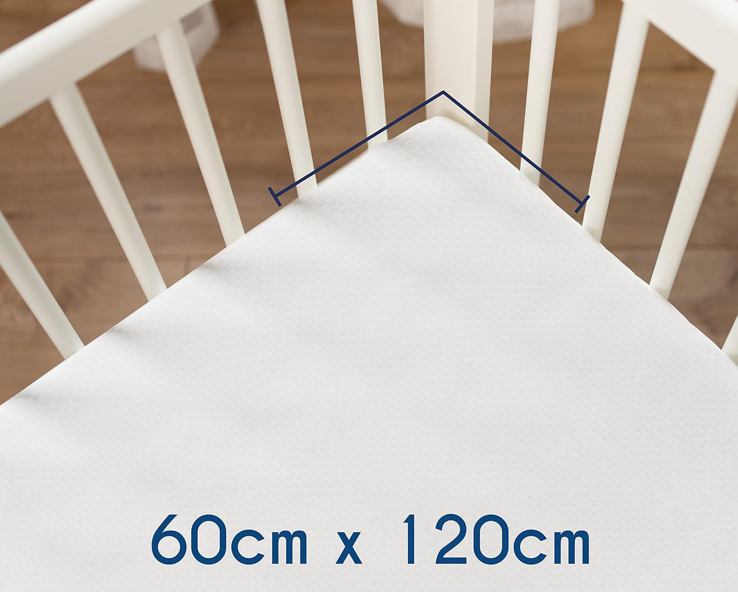 Materac dziecięcy Sweety Fox 60x120 cm dwustronny lato-zima, 11 cm grubości LDS-20240913-EU - obrazek 3