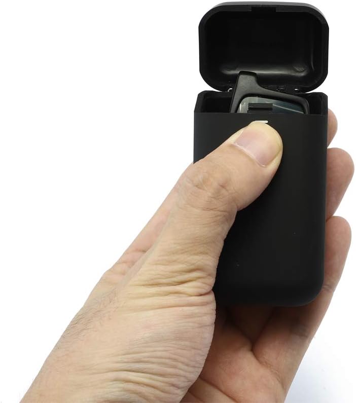 Składane okulary do czytania KoKoBin z filtrem światła niebieskiego czarne +1,5 etui podróżne - obrazek 7