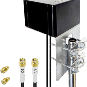 NIEKOMPLETNY Antena zewnętrzna 5G Maswell 2x2 MIMO 6 dBi 600-8000 MHz 4G+
